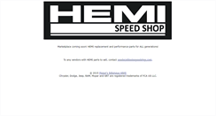 Desktop Screenshot of hemispeedshop.com